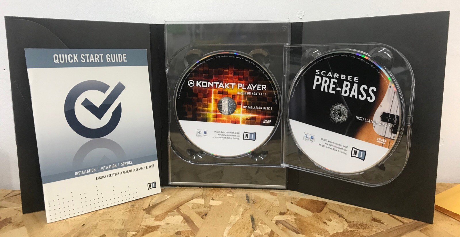 Native Instruments Scarbee Pre-Bass Software Mac / PC Kontakt KOMPLETE  NEW