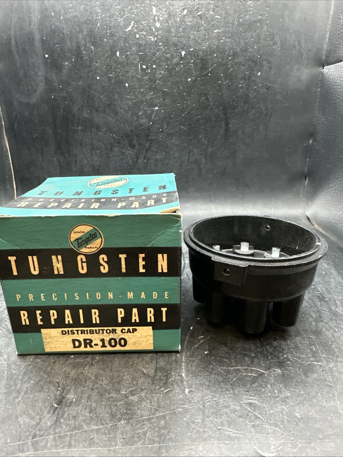 🇺🇸TUNGSTEN DR-100 Distributor Cap 66-74 STUDEBAKER,OLDS etc See Desc