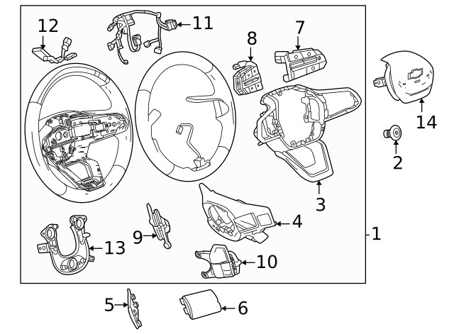 Genuine GM Cruise Switch 13558955