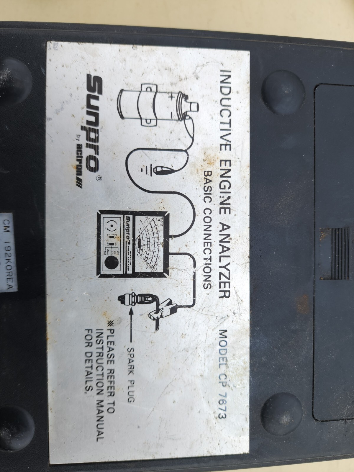 Sunpro Inductive Engine Analyzer Model CP 7673