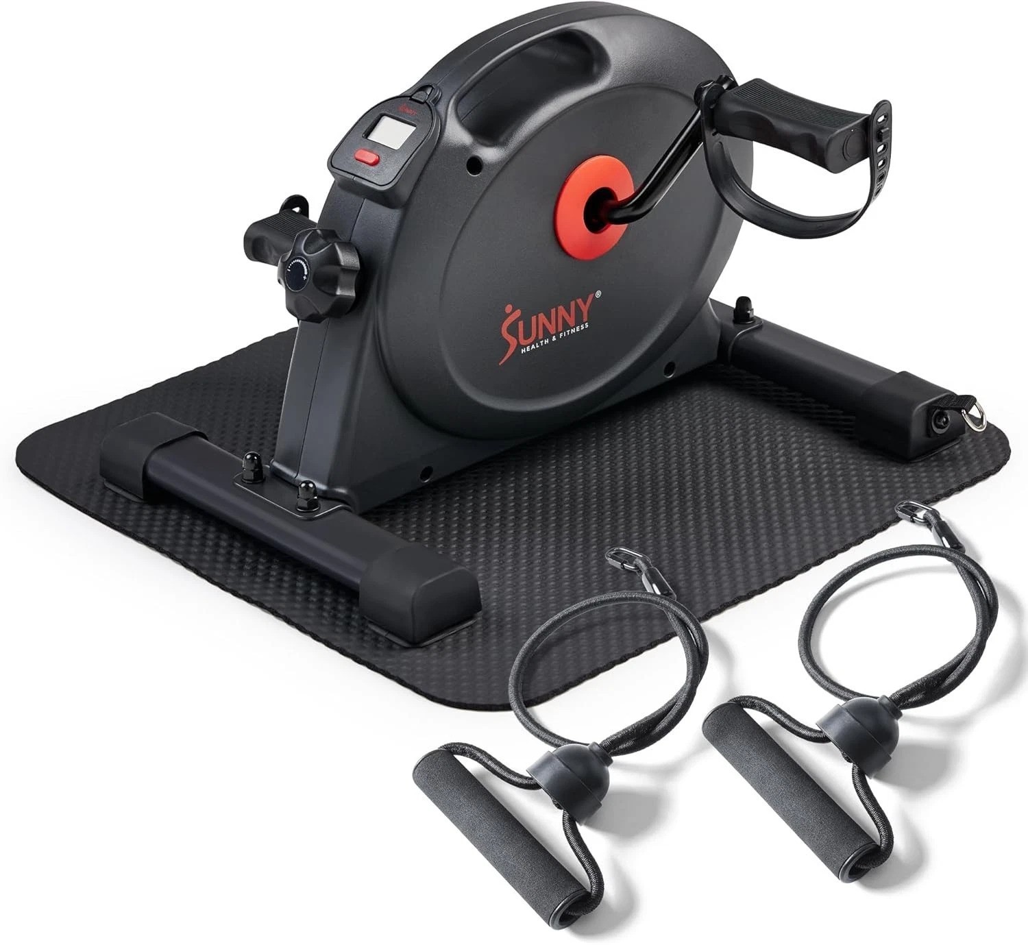 Low-Impact Cardio Cycling Machine for Home/Office - Includes Workout Bands
