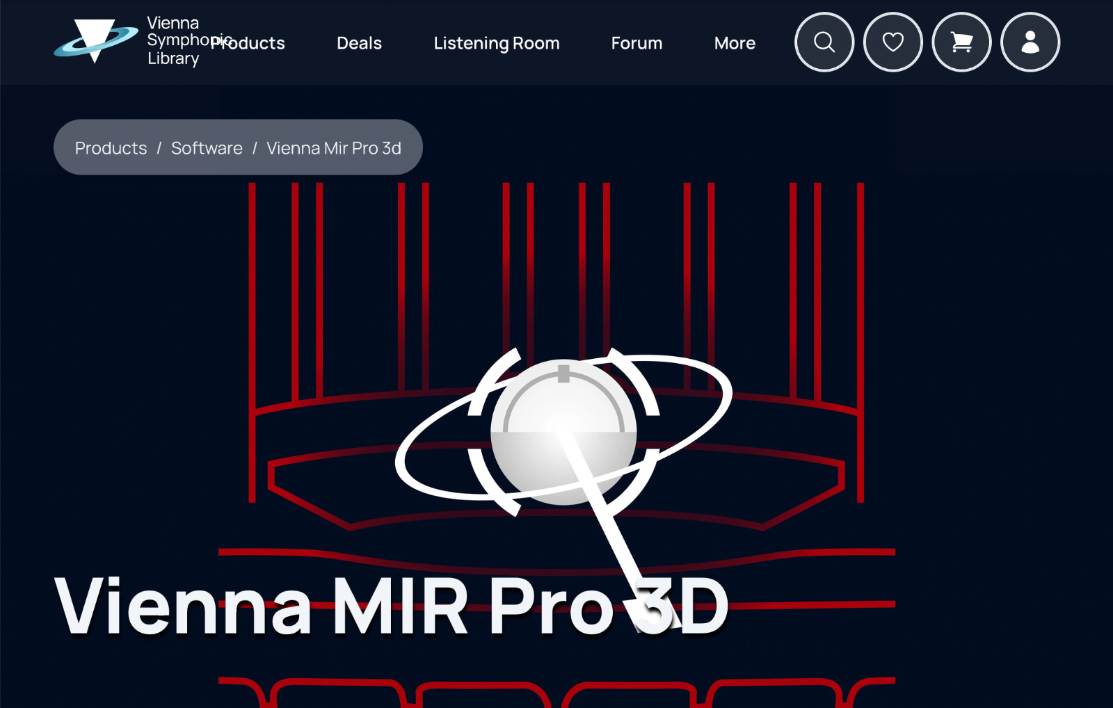 Vienna Symphonic Library:  MIR Pro 3D and Room Pack 2 (Studios and Stages)