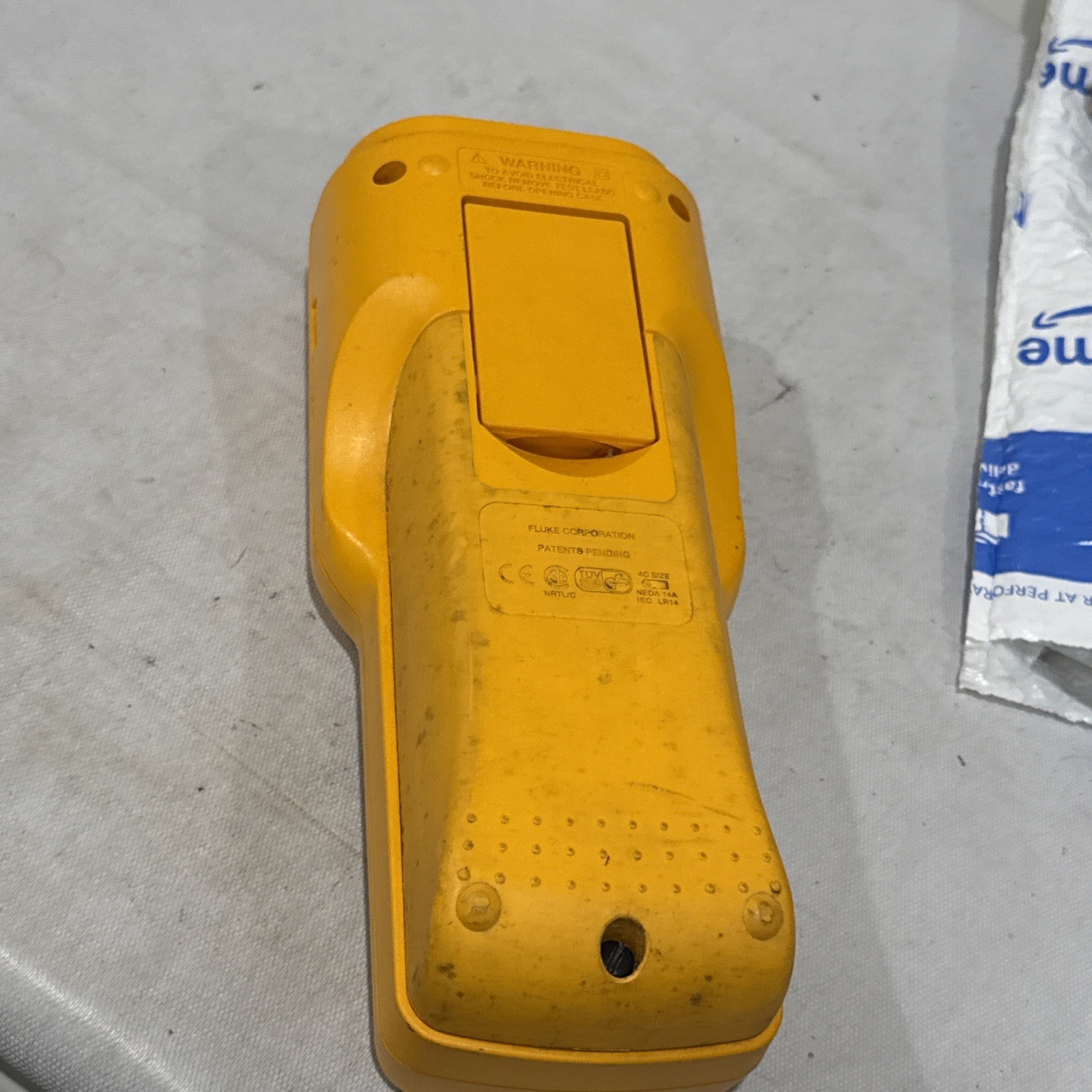 Fluke 39 Power Meter Harmonics Analyzer Powers On Untested No Leads Clamps