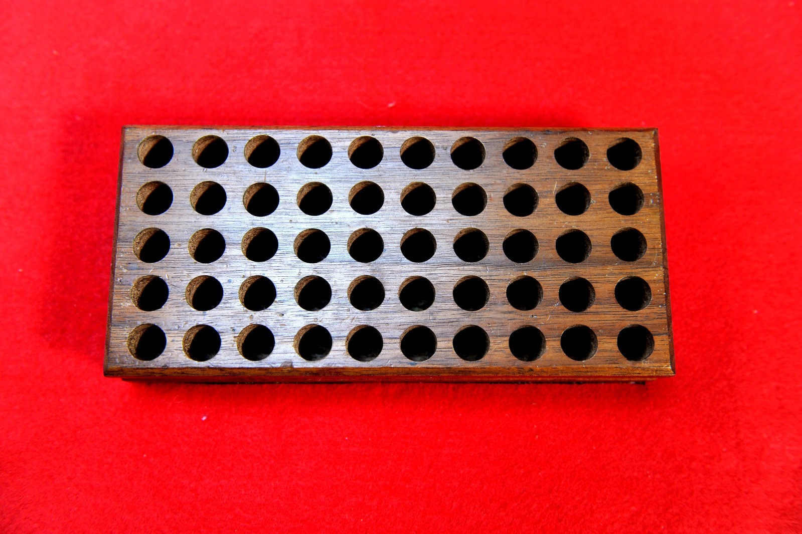 Walnut Bullet Loading Block