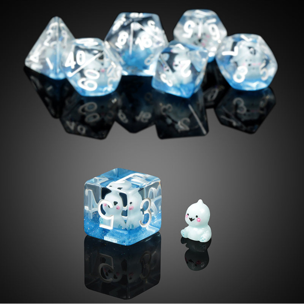 Resin Dice Set (7pcs) [Dragon]