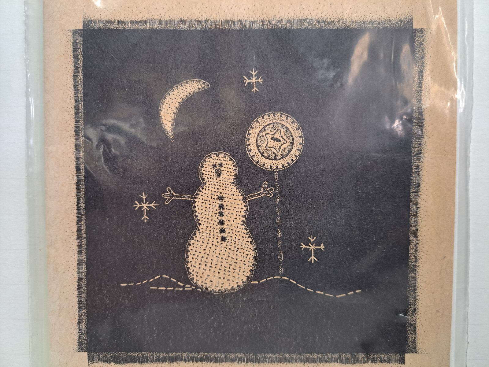 Decuyper Trading Co Quilting Pattern - Moonlit Snow #178 - Uncut