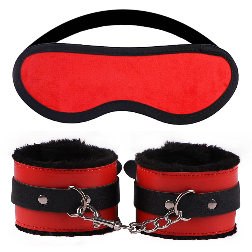 Restraint Handcuffs Adjustable Bondage Wrist cuffs Couples Slave Bdsm 2 pieces