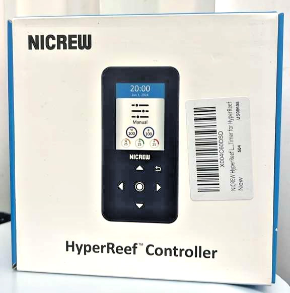 NICREW HyperReef Gen 2 Controller, 5 Channels Adjustable, Touch Button Contro...
