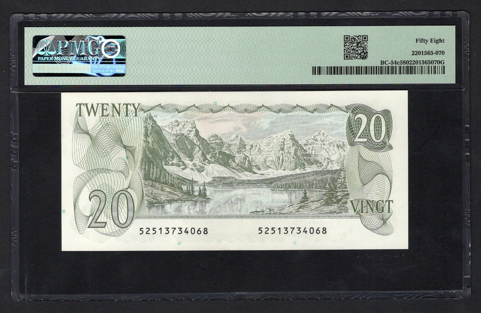 Canada 20 Dollars 1979 BC-54c About Uncirculated