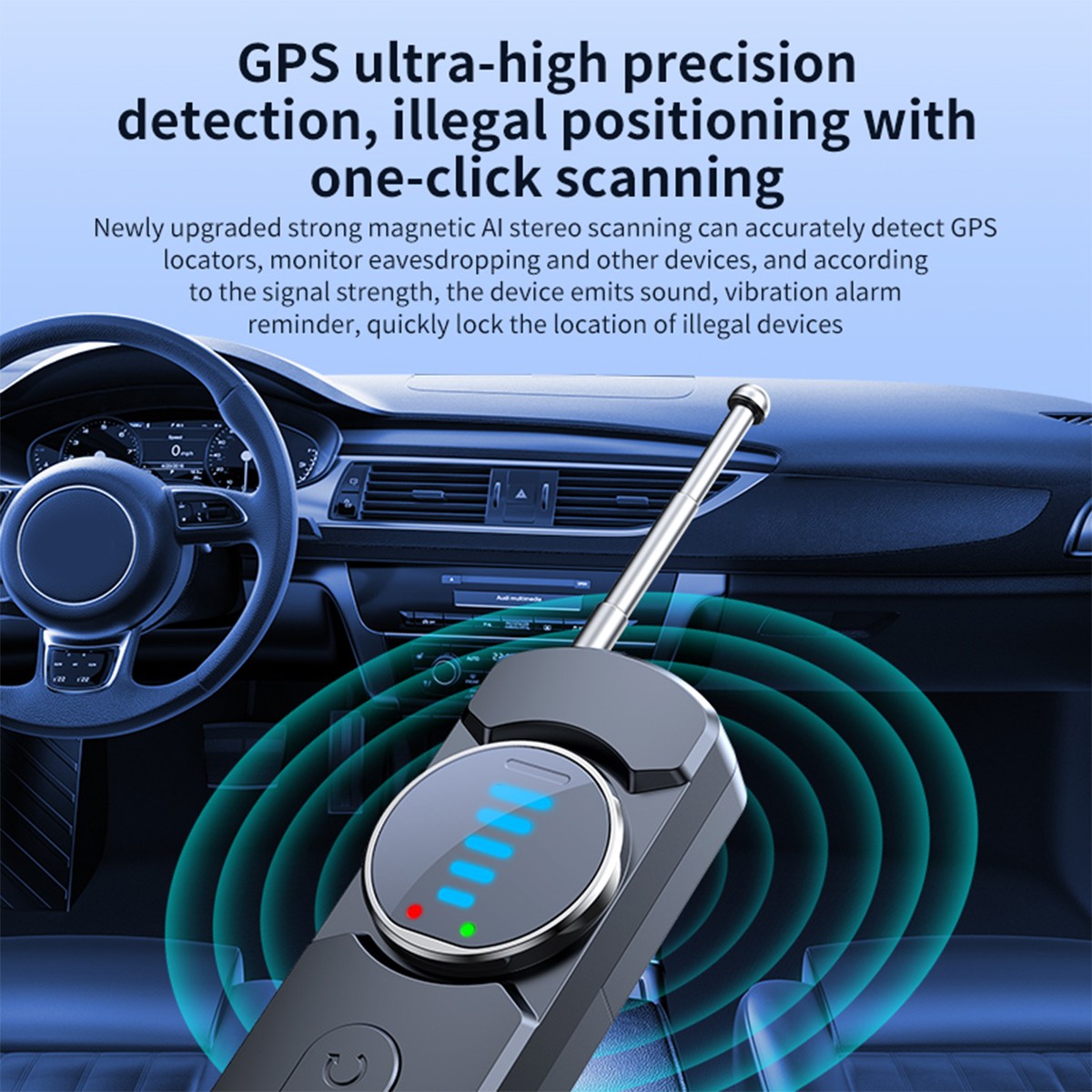 Hidden Camera Detector, Camera Detector, Anti Spy,GPS Tracker Detector,Portabl