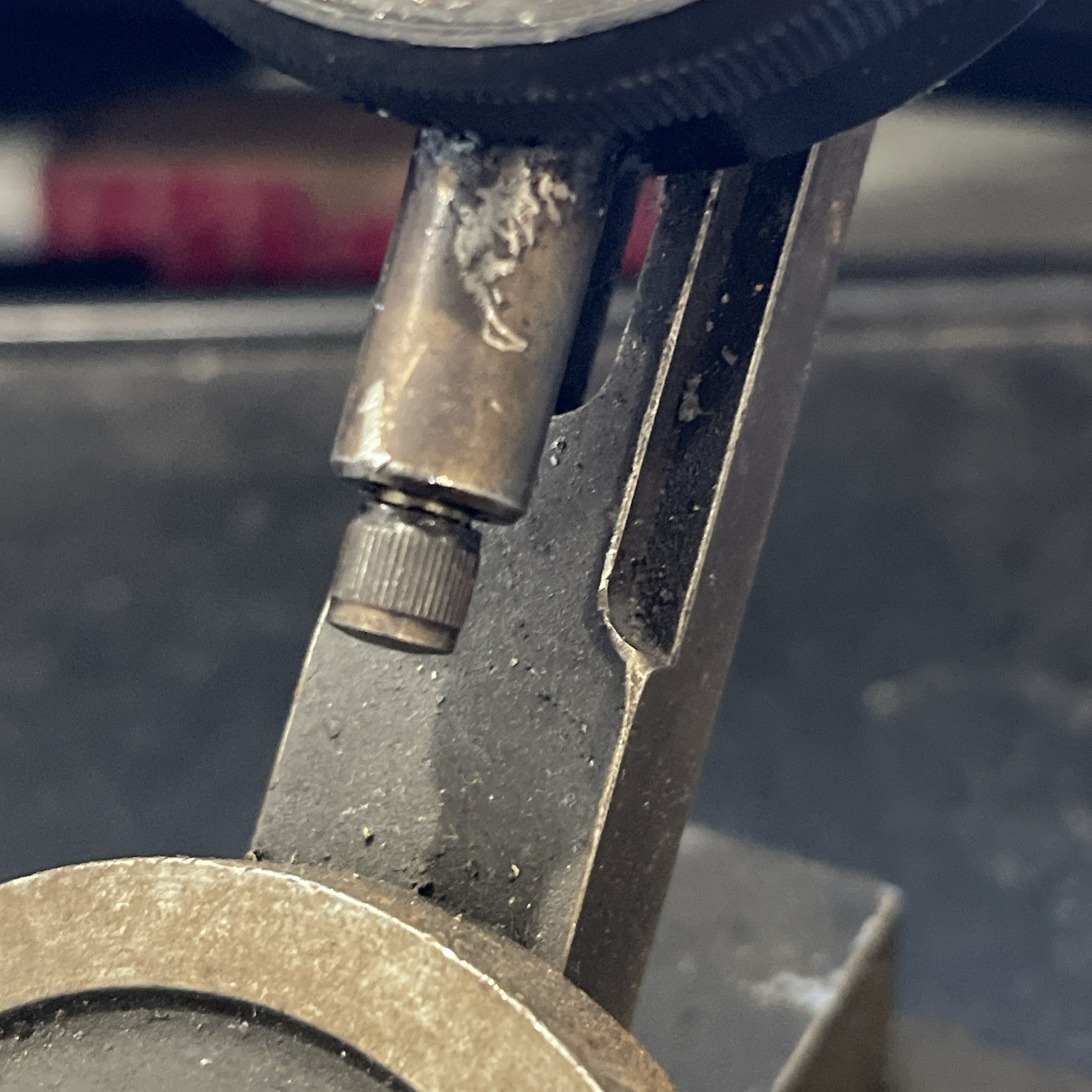 VINTAGE TUMICO DIAL INDICATOR COMPARATOR STAND