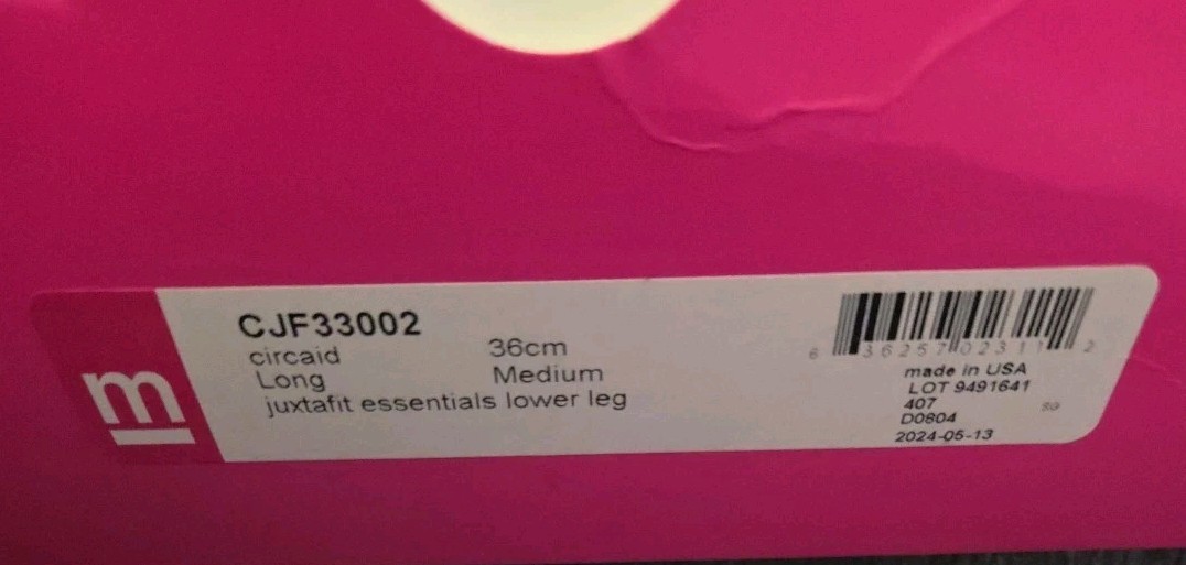 Circaid Juxtafit Lower Leg Long Medium 36cm CJF33002