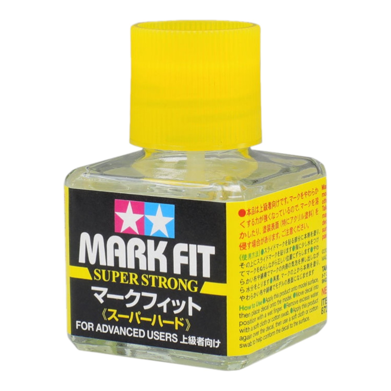 Tamiya 87205 Mark Fit Super Strong 40ml Decal Softener for Plastic Models