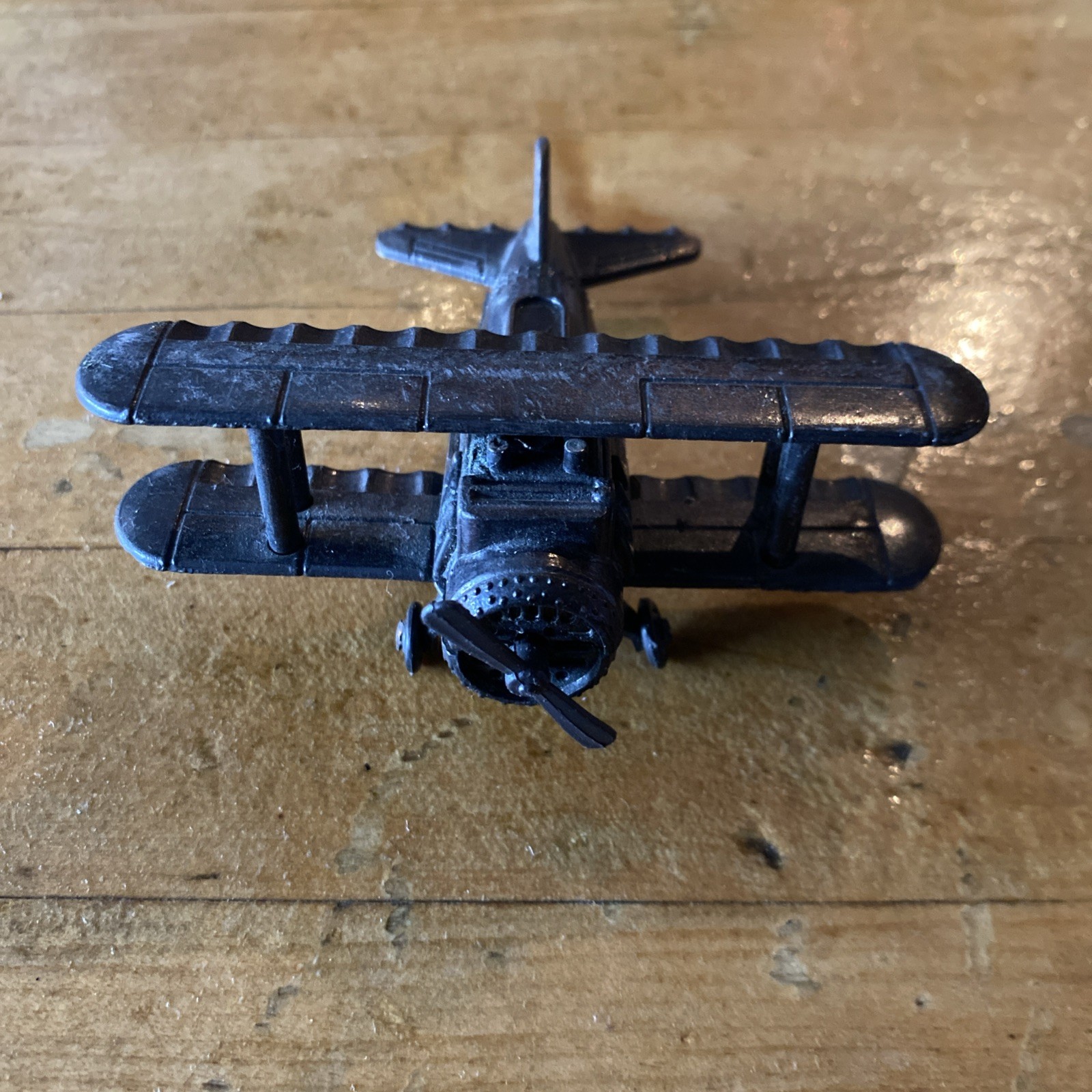 Biplane 2 level plane Cast metal Desktop Pencil Sharpener replicas
