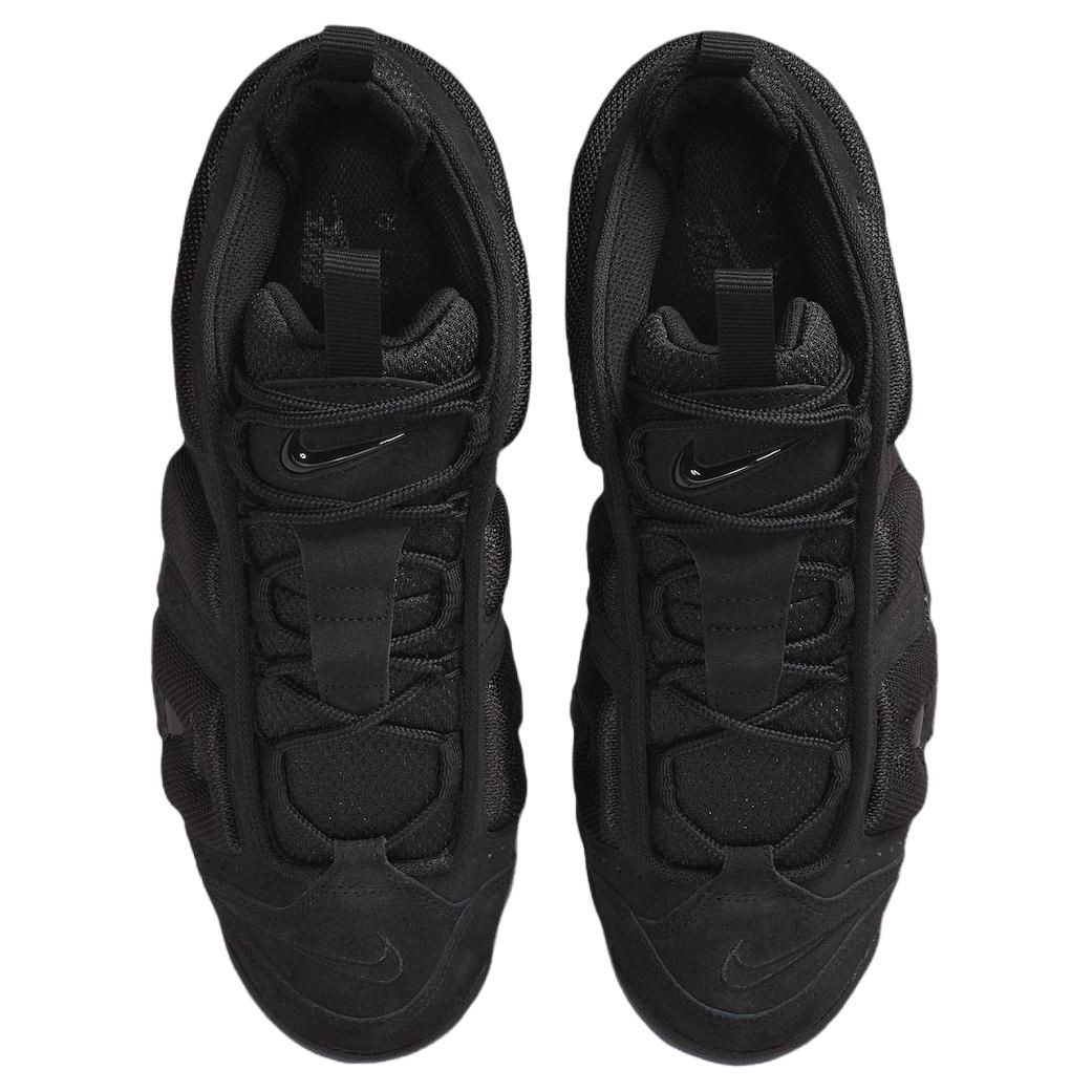 Nike Air More Uptempo Low top Vintage Basketball Shoes Unisex Black - IM6649-001