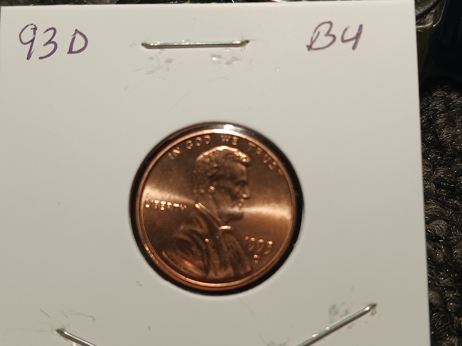 1993 D - Lincoln Cent BU