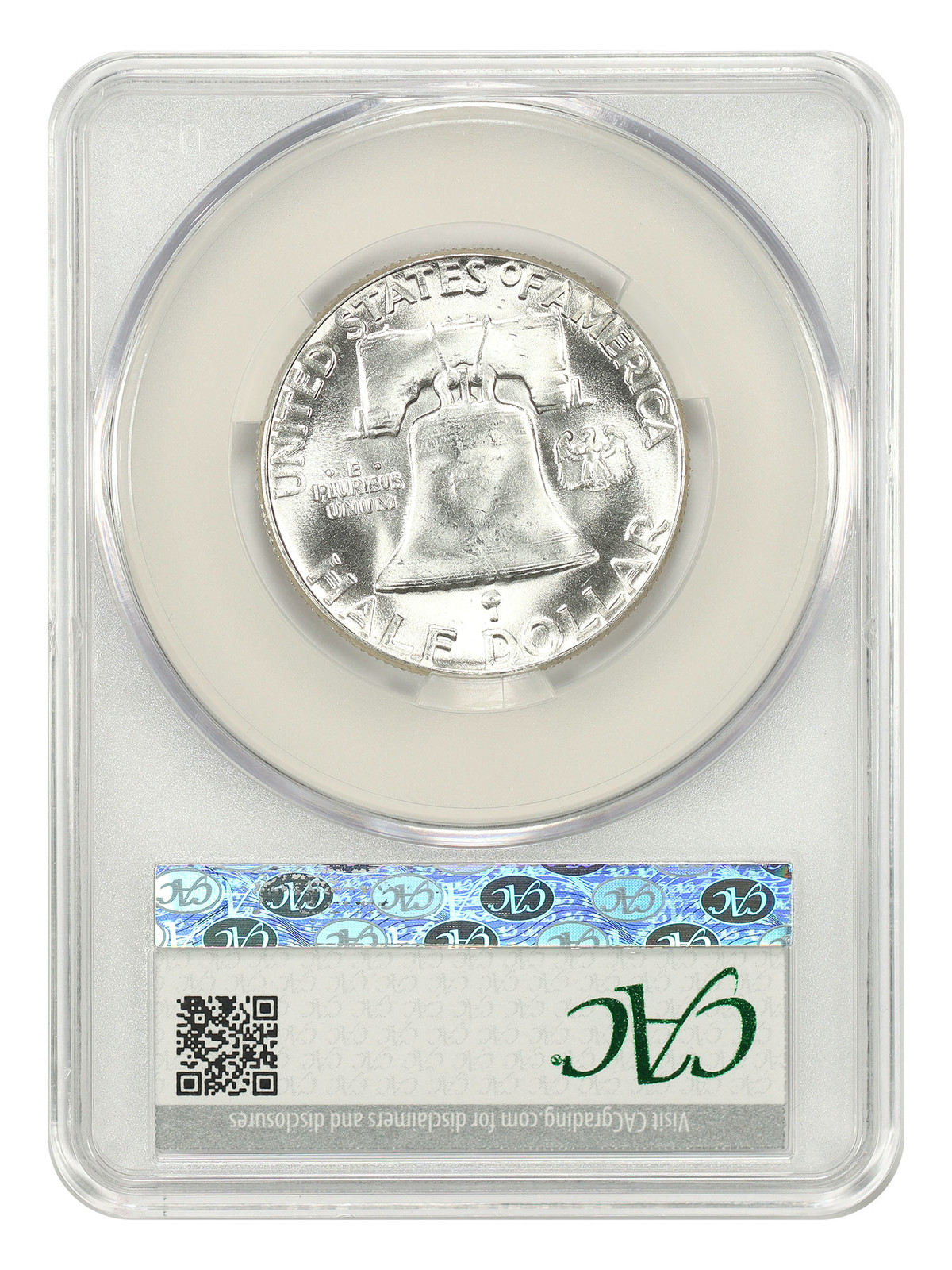 1951 50C CACG MS63 - Franklin Half Dollar