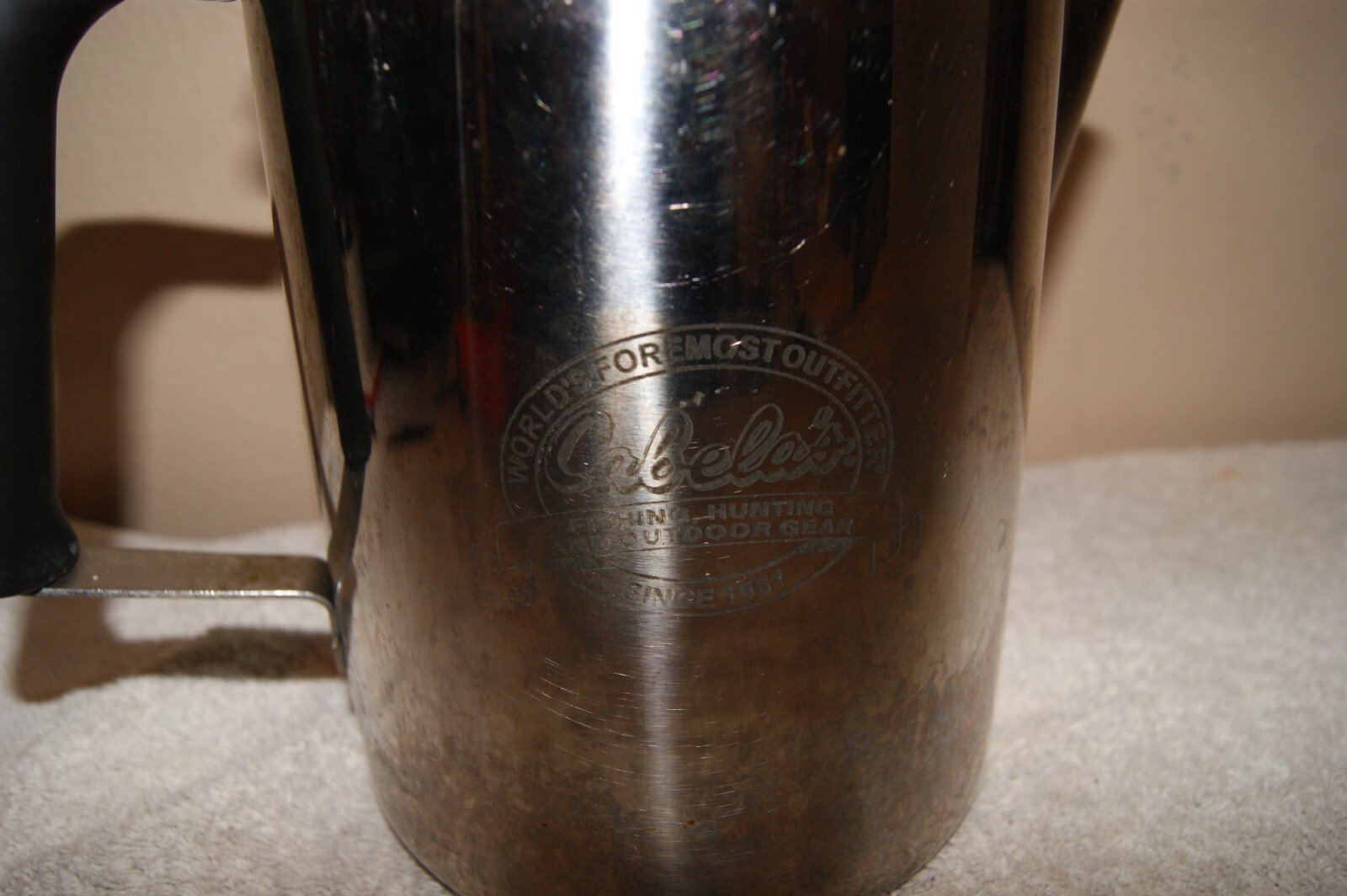 Cabela's Stainless 18/8 Percolator 9 Cup Camping Coffee Maker Percolator (X)