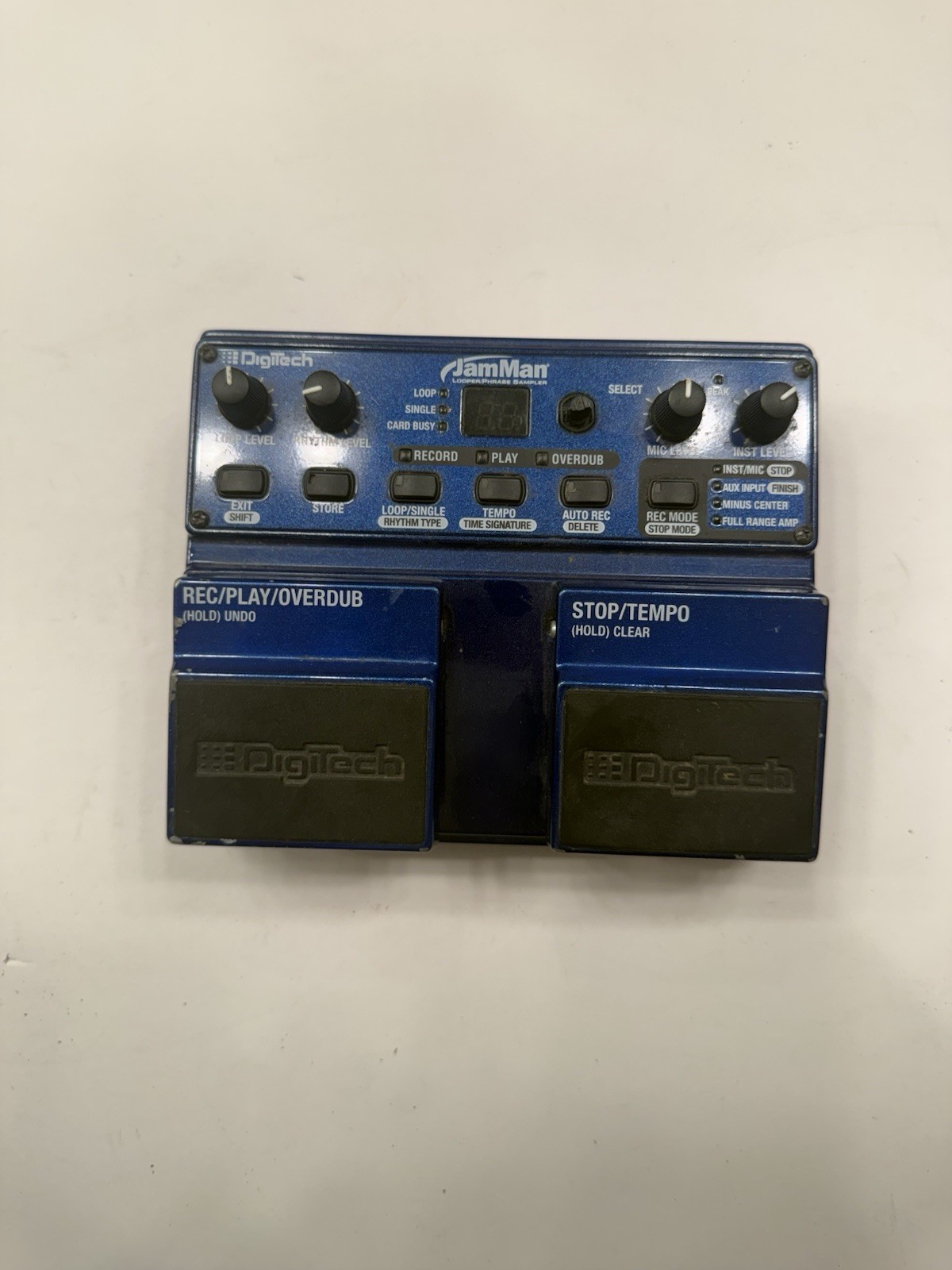 Digitech JML Jamman Looper / Phrase Sampler Guitar Effect Pedal + Power Supply