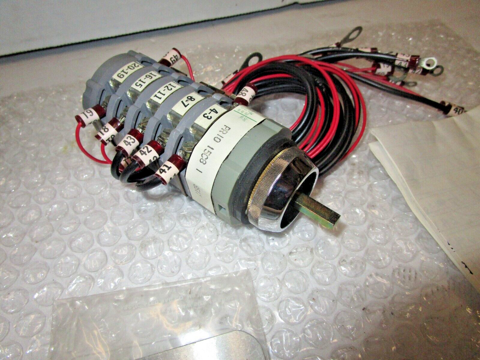 Electro Switch Corp Rotary Switch PR1015C81 Series 10 Type PR10