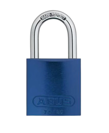Abus 72/40 Kd Blue Lockout Padlock With 1 Key