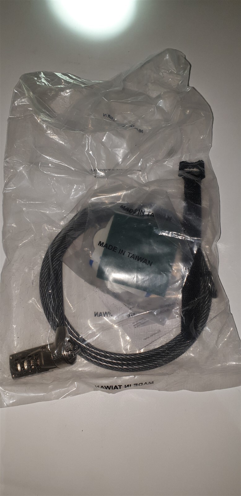 TARGUS DEFCON SCL LAPTOP NOTEBOOK CABLE Combination SECURITY LOCK Serialized New