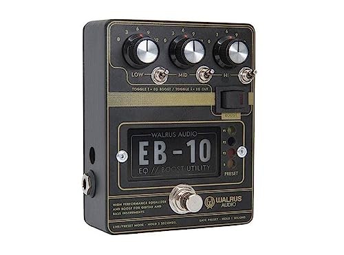 WALRUS AUDIO Preamp/Equalizer/Boost WAL-EB10#B From Japan