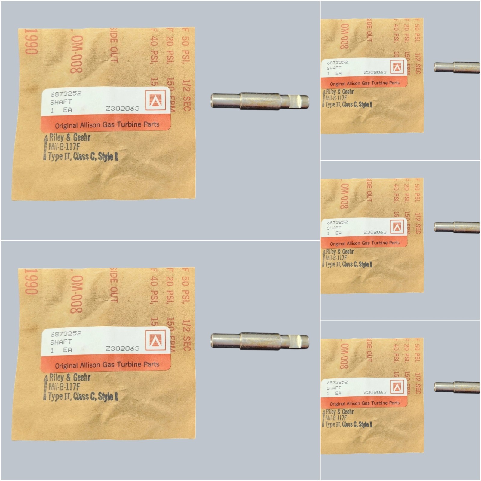 ( QTY 5 )  6873252 SHAFT