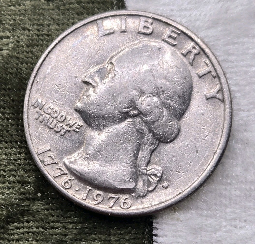 1976-D 25C Clad Washington Quarter