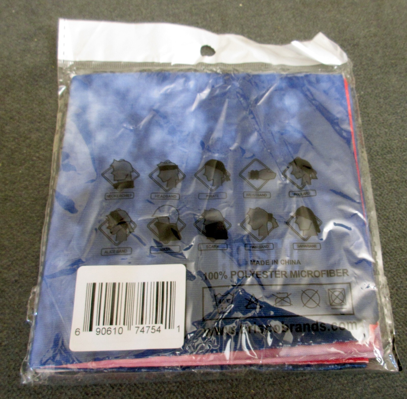 Brisco Brands Multi-Function Head & Neck Wear-Tye-Dye
