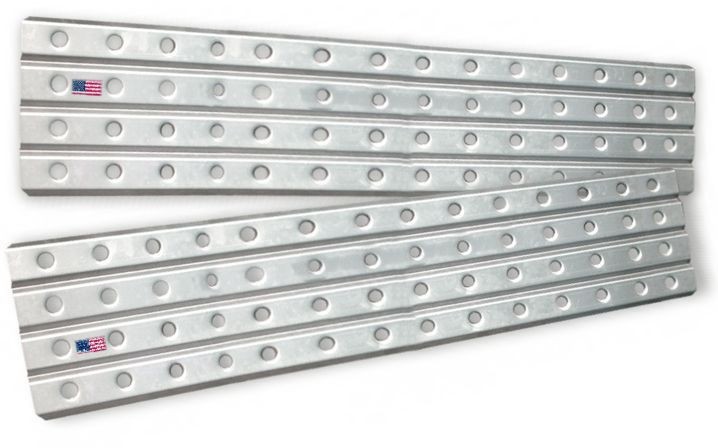 Pair- U.S. made ALUMINUM Extraction Tracks 16" X 60"