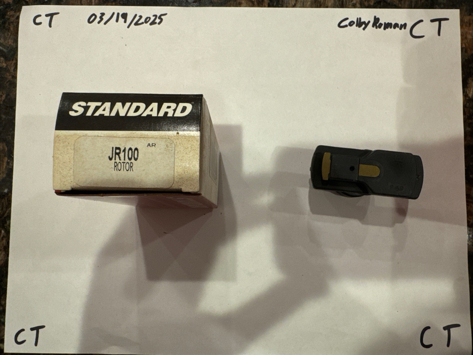 Distributor Rotor Standard JR-100