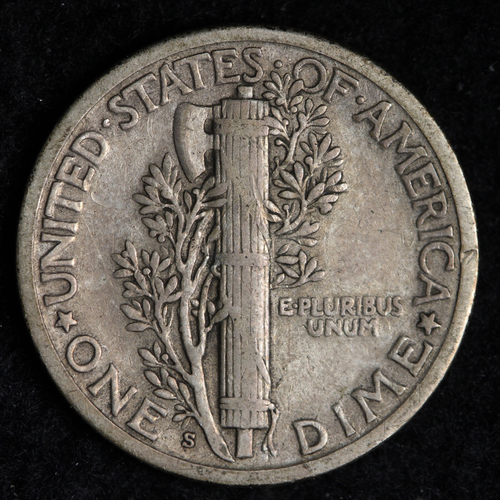 1928-S Mercury Dime CHOICE XF E883 KCN