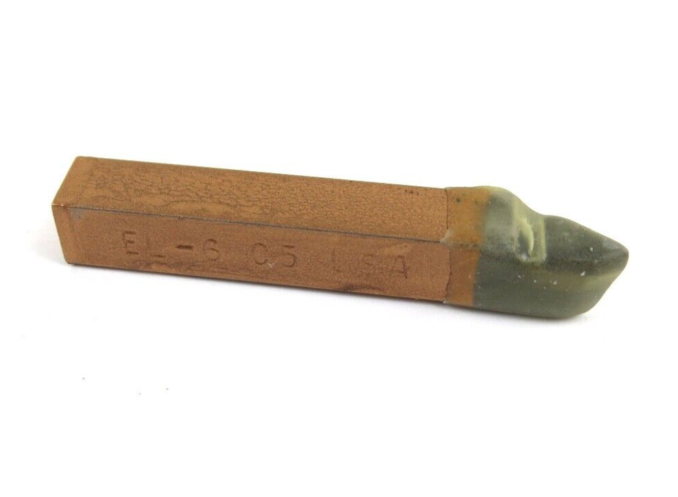 ACT EL-6 C5 Grade Carbide Brazed Lathe Tool Bit LH 60° Angle 3/8" Shank