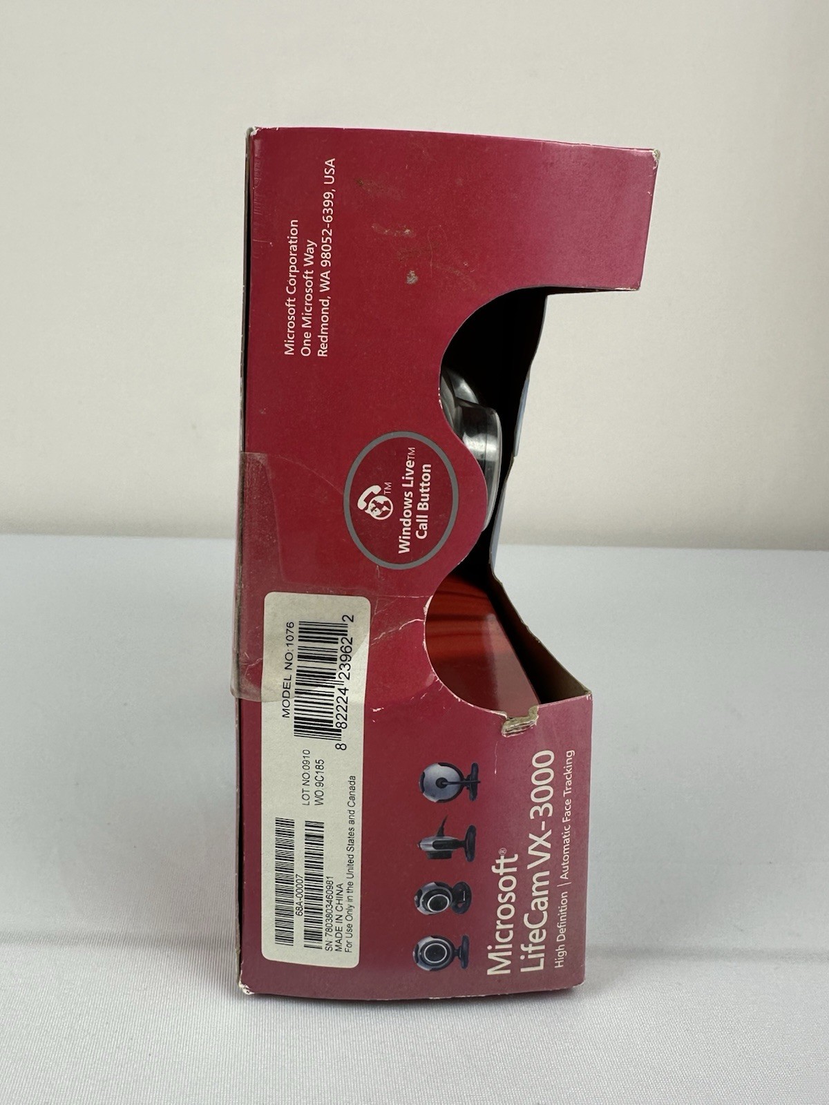 Microsoft Lifecam VX-3000 USB 2.0 Webcam New in Box