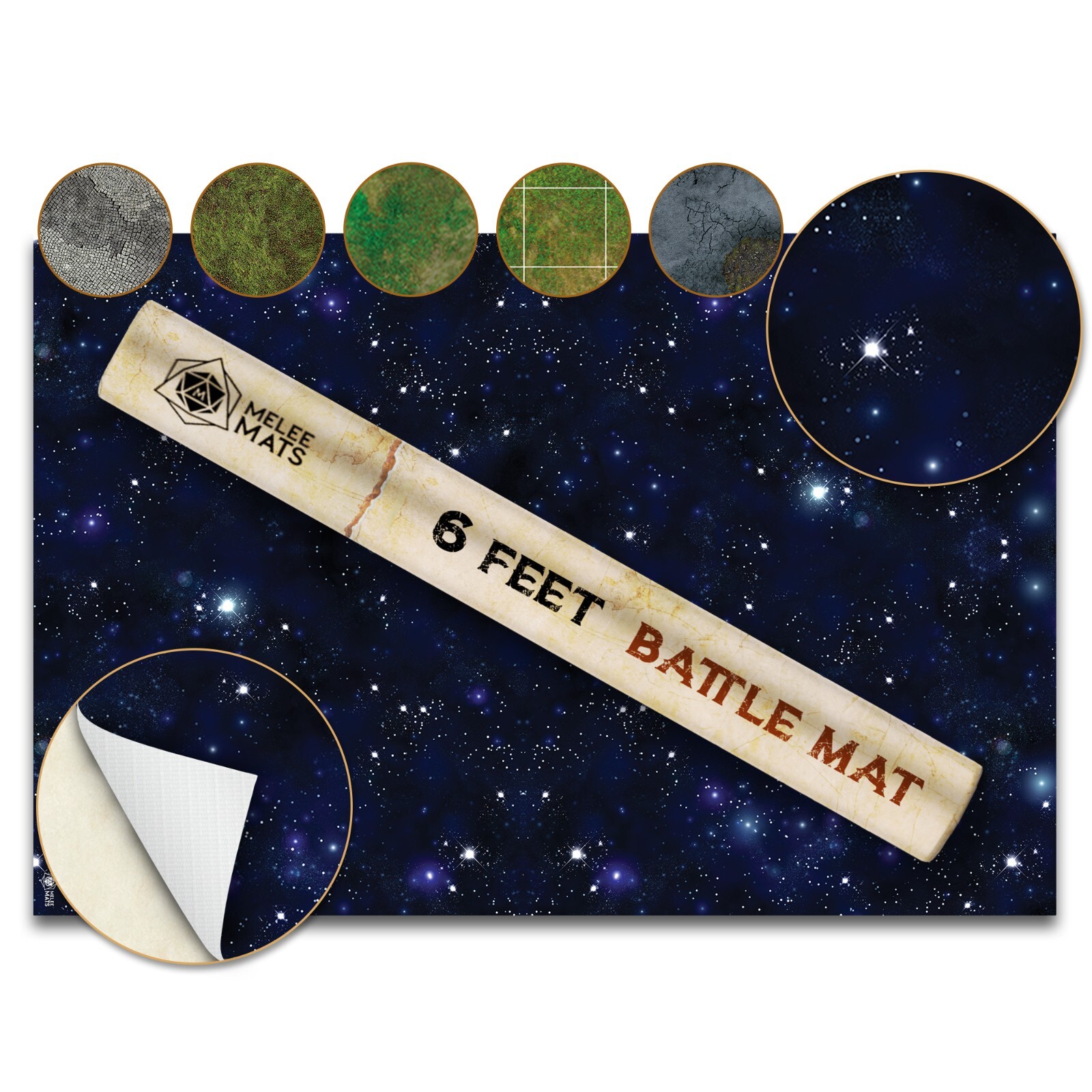 Wargaming Battle Mat, 48"x72" - Terrain for Warhammer 40K, Dungeons and Dragons