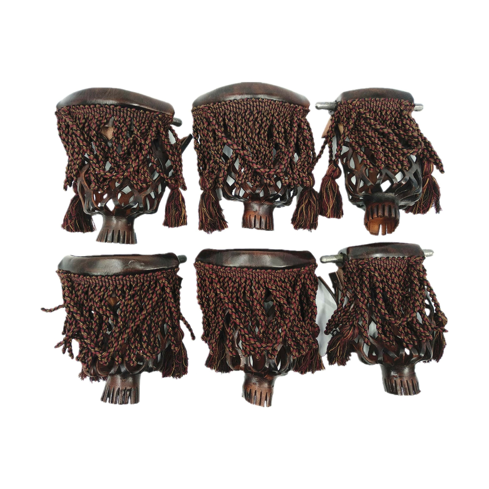 Pool Table Pockets Leather Billiard Pockets Made of Genuine Cowhide, with Fri...
