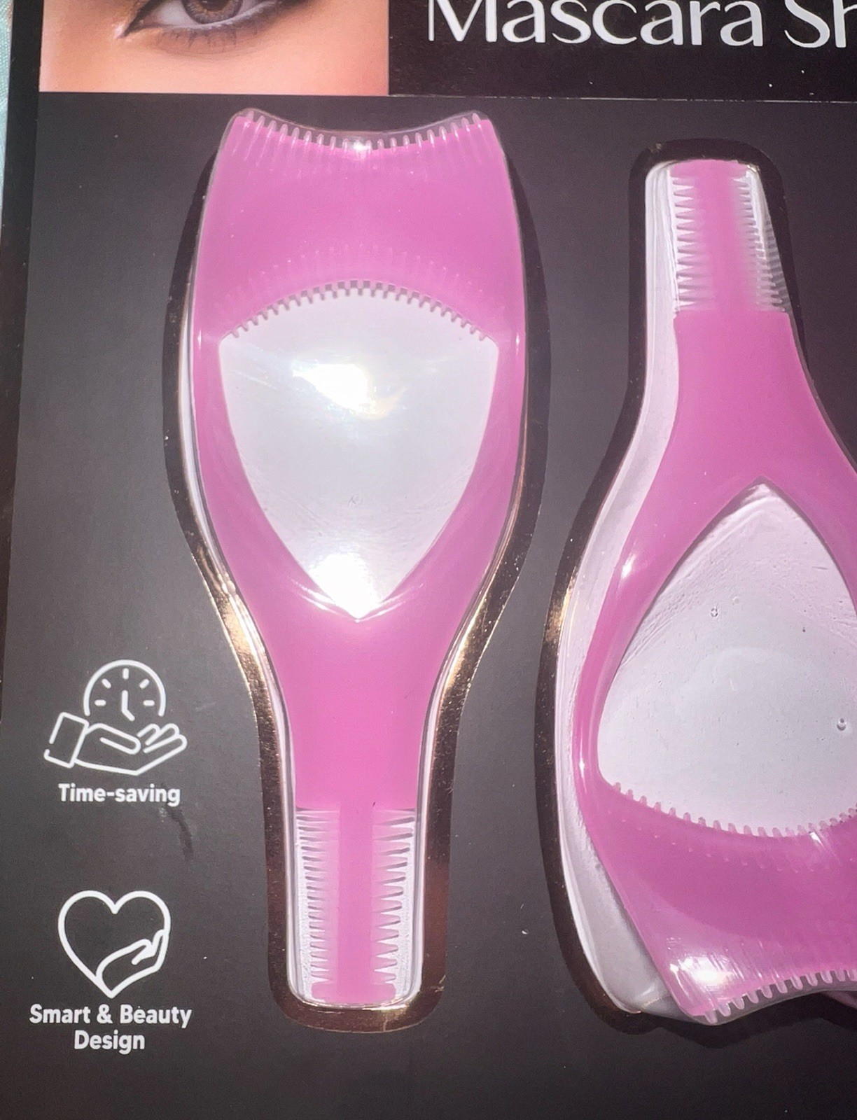 3 IN 1 Mascara Shield Guards 3 PC Eyelash Applicator Tool NEW IN PACKAGE