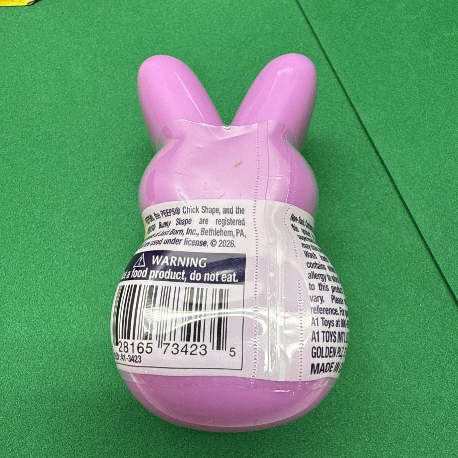 PEEPS Dough Pack w/ Cutter Bunny & Marshmallow Scent/Peeps Stacking Chalk/Foamie