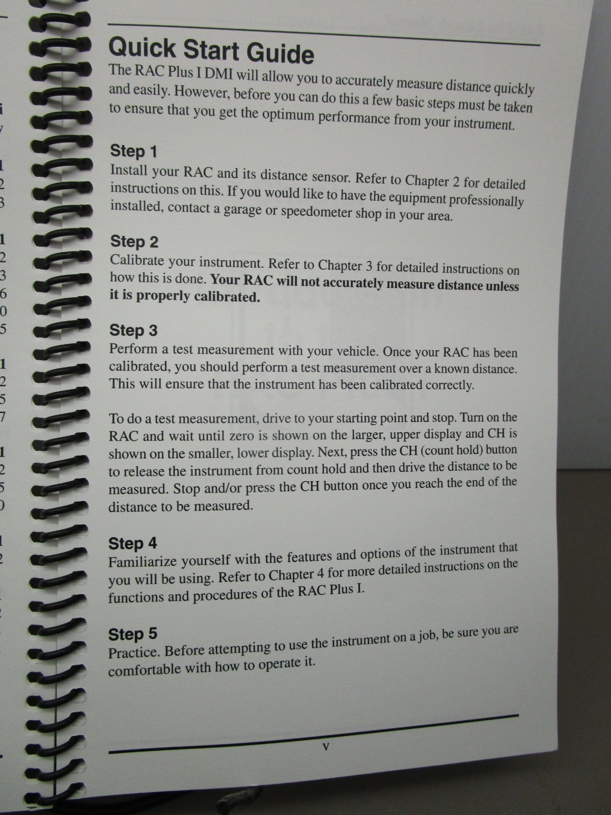 Jamar RAC Plus 1 DMI Users Manual