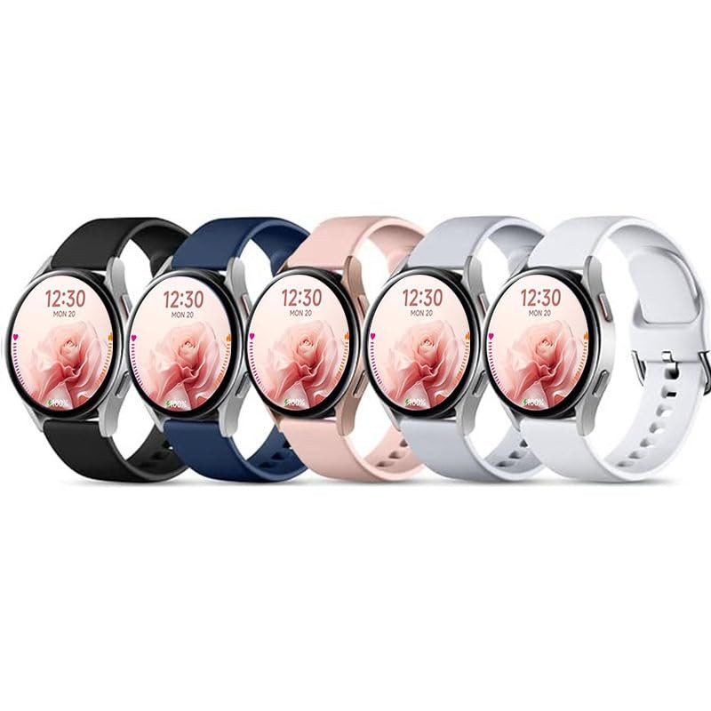 AR-01 Smart Watch Bands, Soft Silicone Adjustable Straps Compatible with