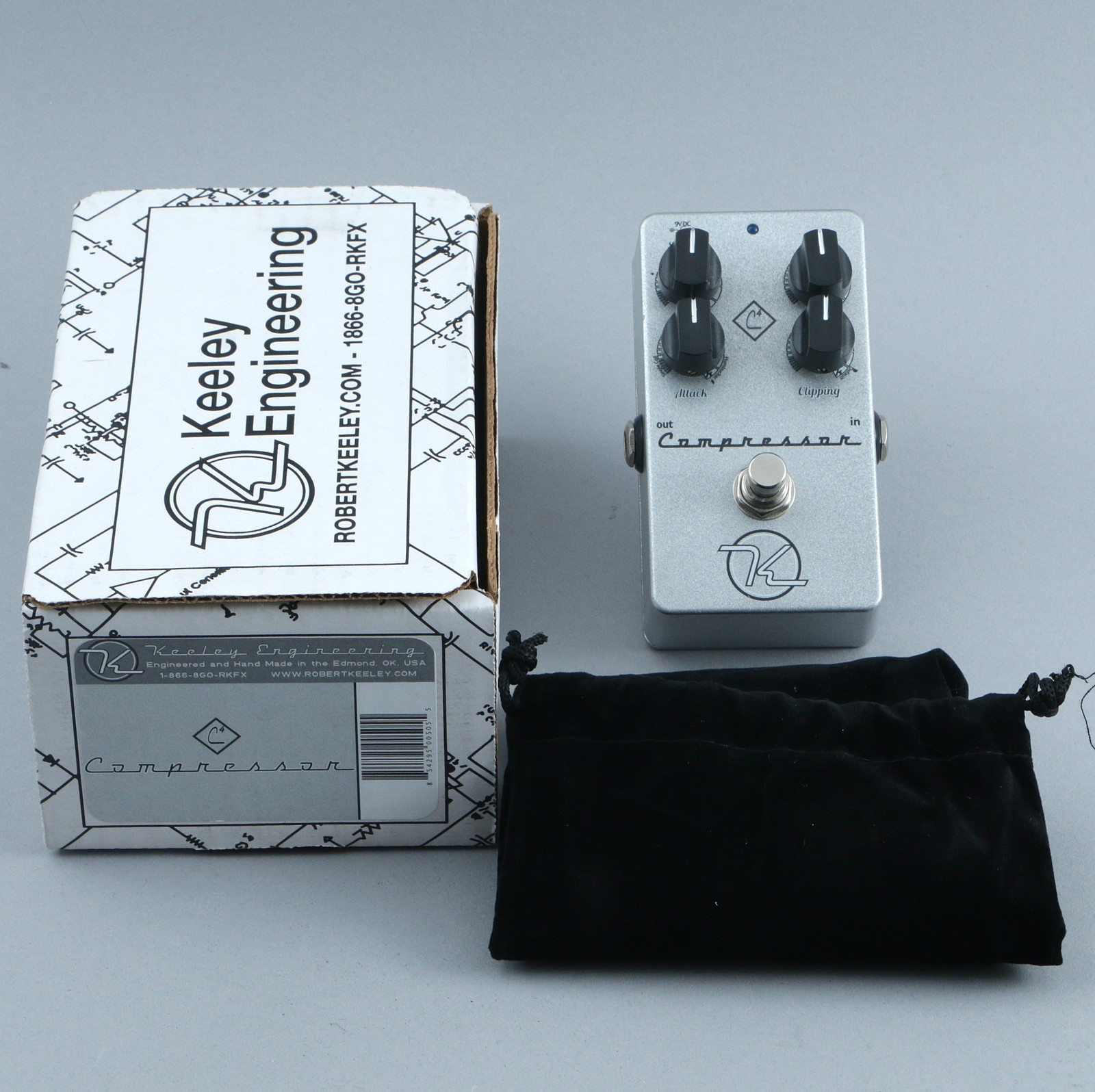 Keeley 4-Knob Compressor Guitar Effects Pedal P-30788