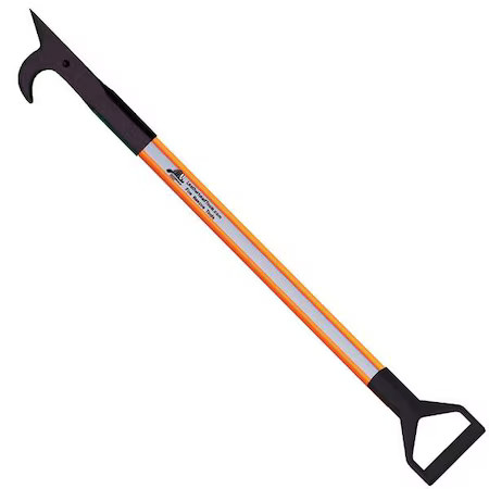 Leatherhead Tools Dbo-6Ah-D American Hook, 6 Ft. Dog Bone Pole, Hiviz Orange,