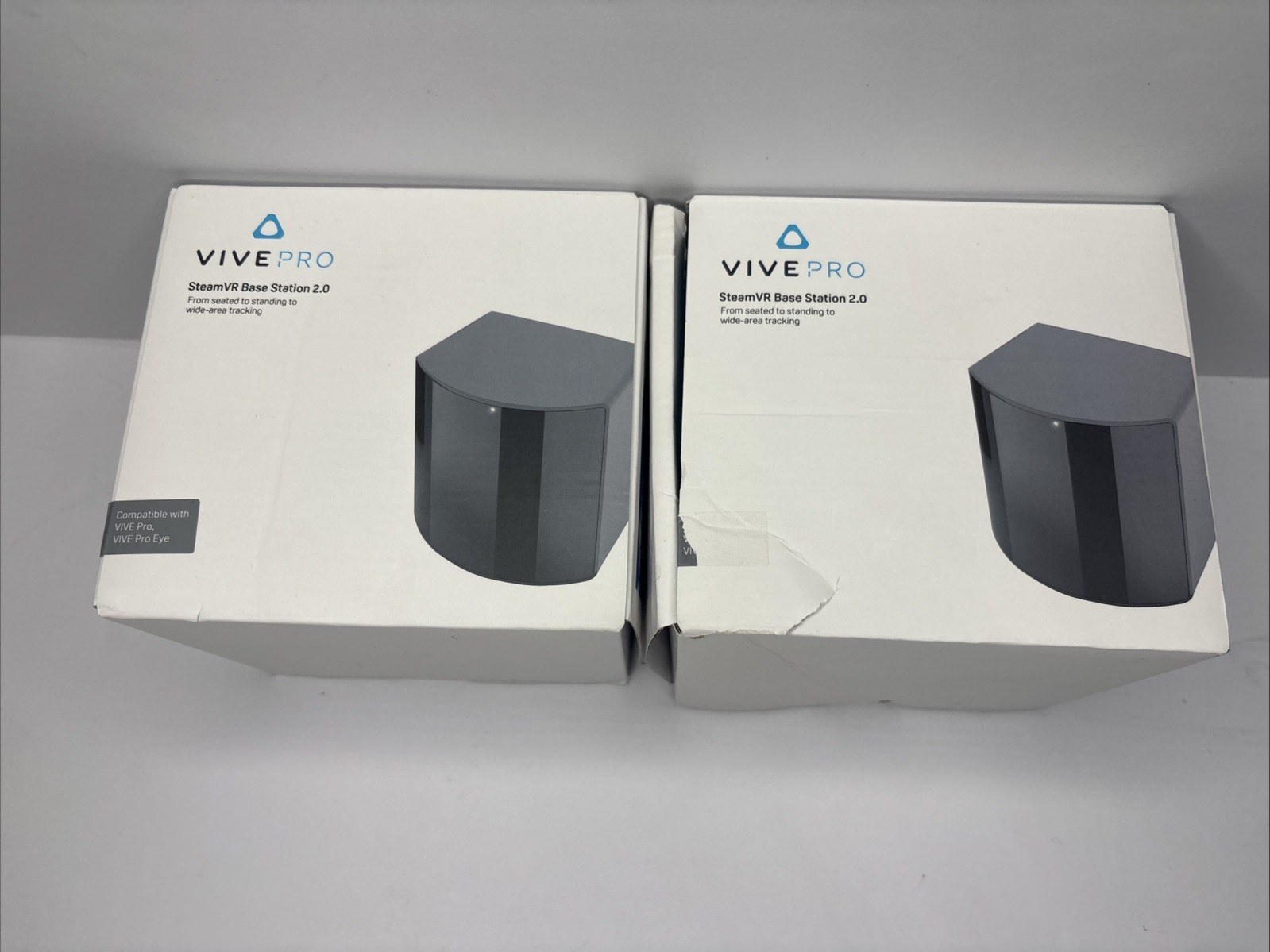 2 Steam VR Base Stations 2.0 Lighthouse Valve Index/Vive Pro - Brand NEW