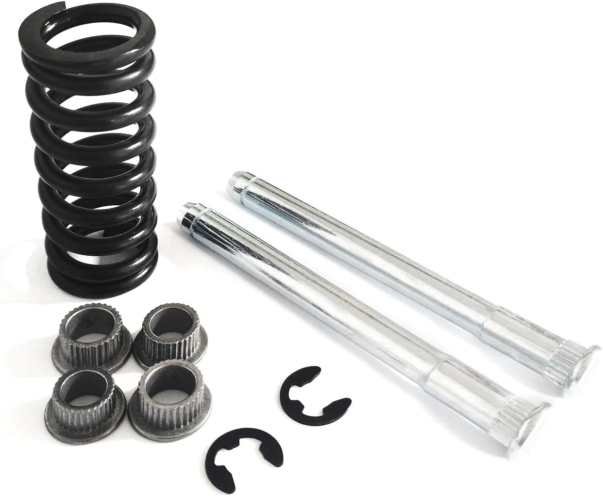 Car Front Rear Door Hinge Pin and Spring with Bushing Repair Kit Fits for 1994-2