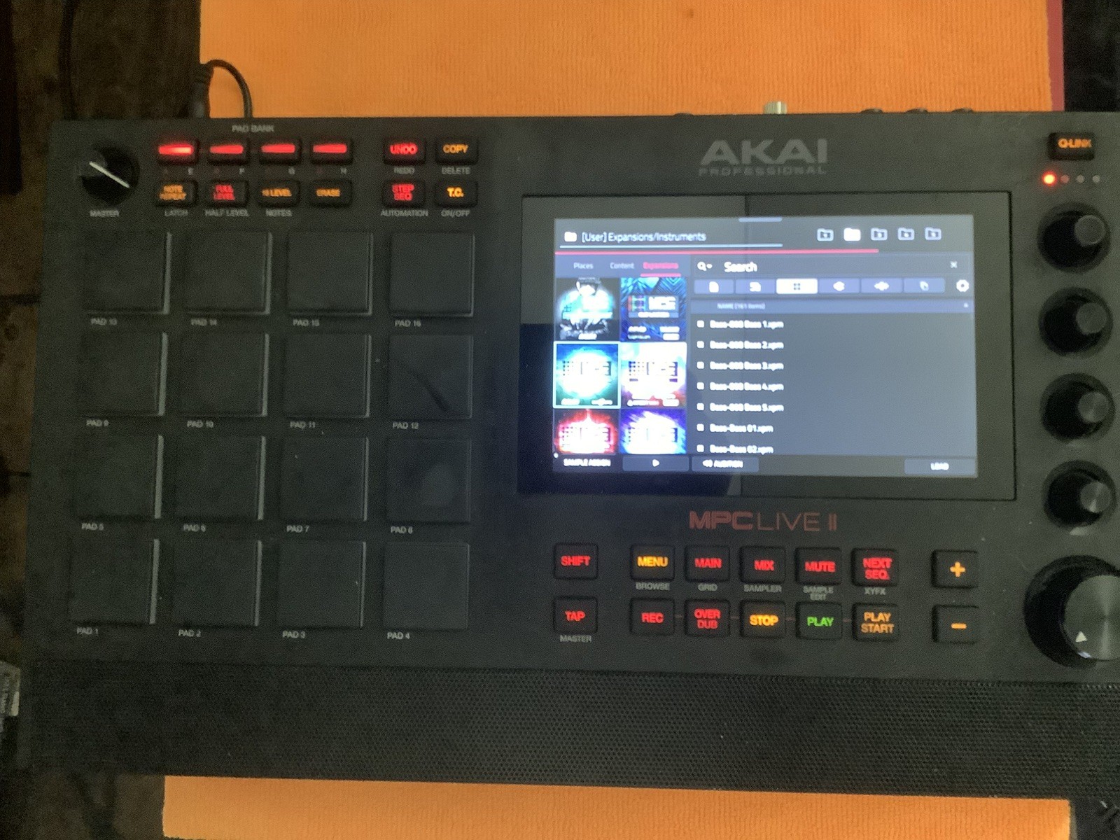 Akai MPC LIVE II Standalone Production Center - Black