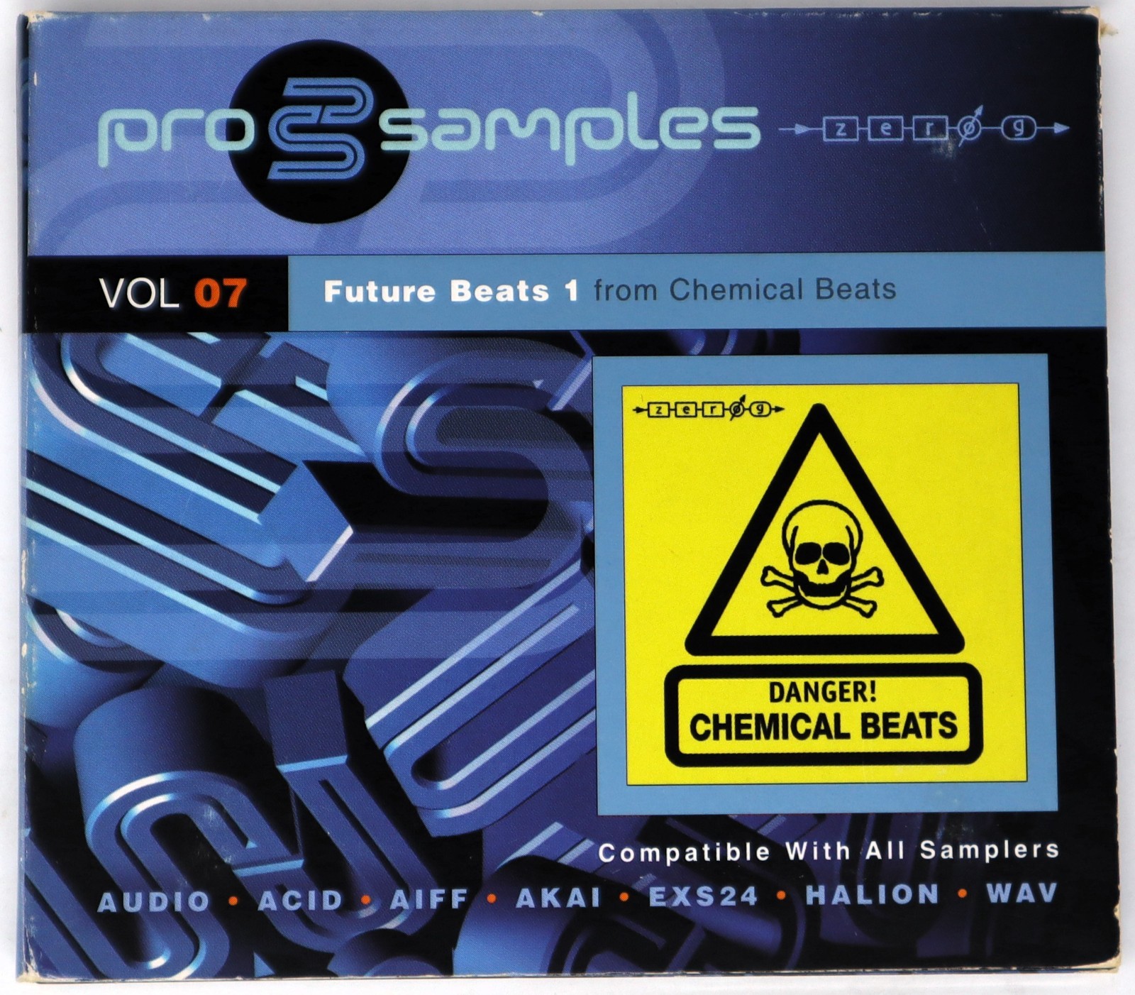 Zero-G Pro Samples 07 Future Beats 1 Sample Library/Sound Library/Sampling 2 CD