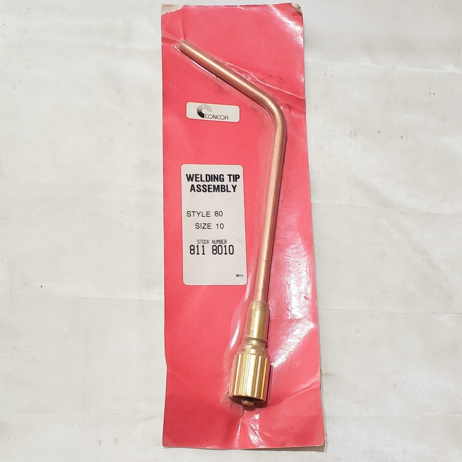 Concoa Style 80 Size 10 Welding Brazing Torch Tip Fits 800 Series Handles Airco