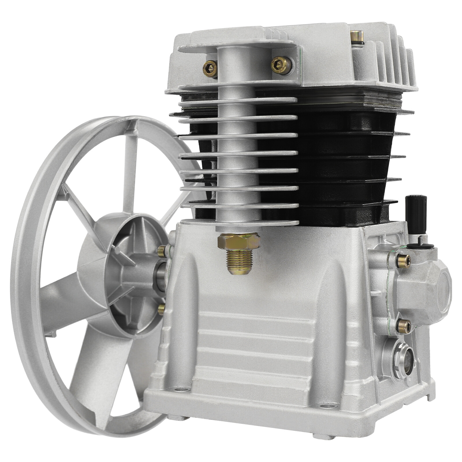 Air Compressor Pump Head Single Stage Twin Cylinder Air Compressor Pump Head