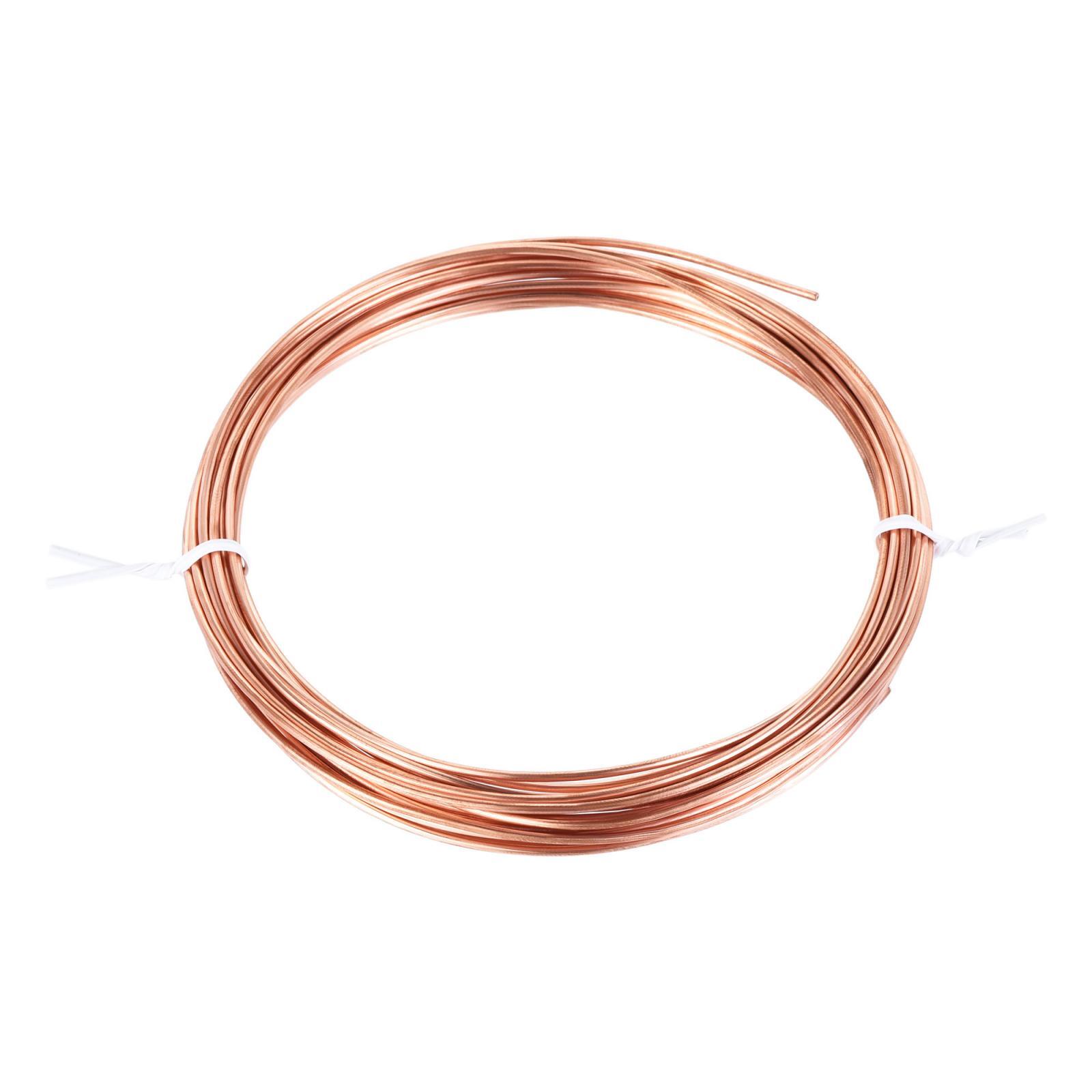 Refrigeration Tubing 1.6mm OD x 0.6mm ID x 19.5Ft Length Copper Tubing Coil